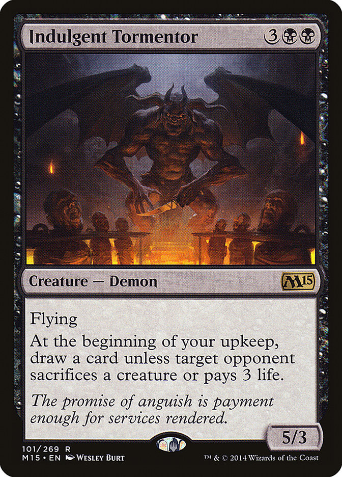Card Scan of Indulgent Tormentor | M15