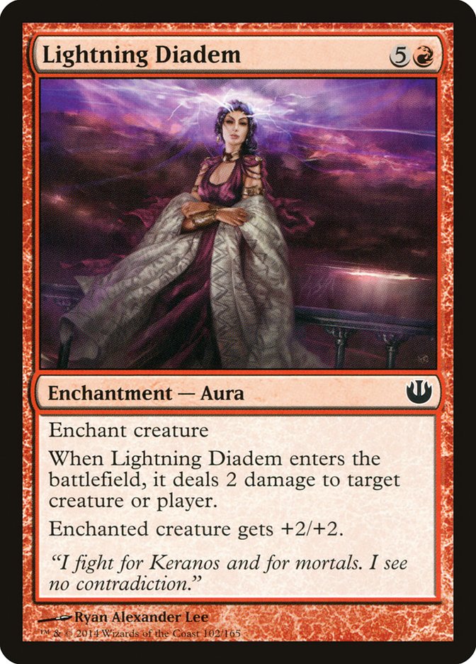 Card Scan of Lightning Diadem | JOU