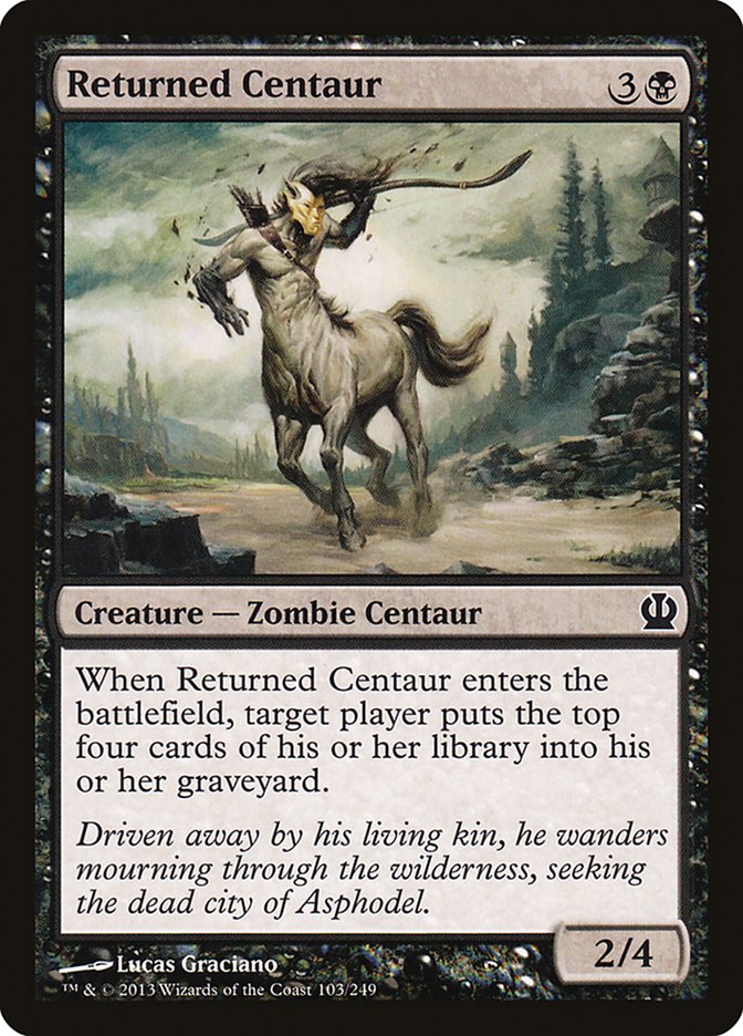 Card Scan of Returned Centaur | THS
