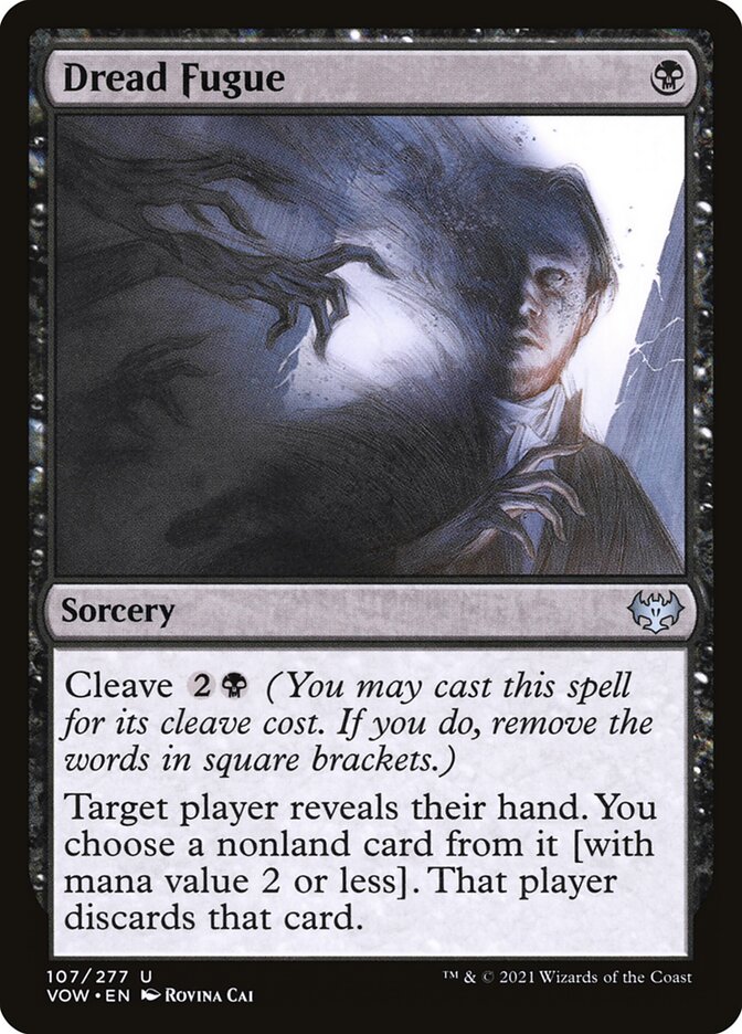 Card Scan of Dread Fugue | VOW