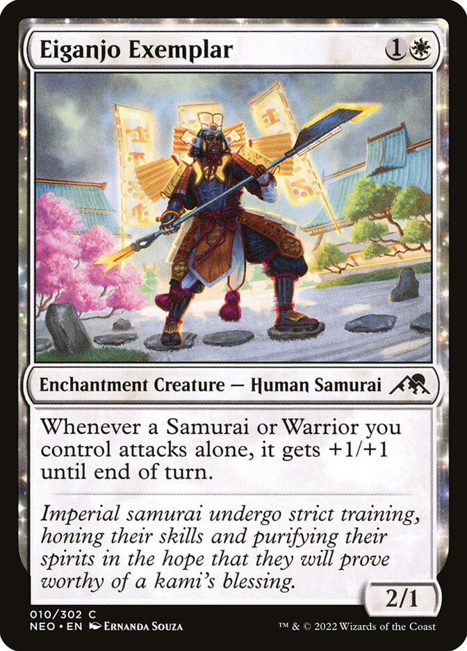 Card Scan of Eiganjo Exemplar | NEO