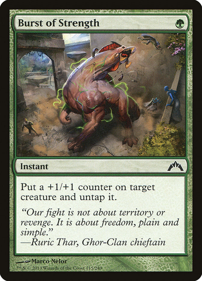 Burst of Strength | GTC