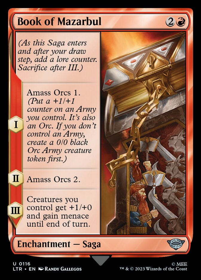 Card Scan of Book of Mazarbul | LTR