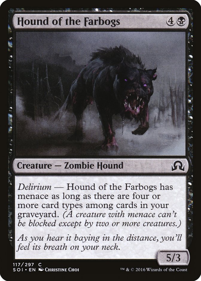 Card Scan of Hound of the Farbogs | SOI