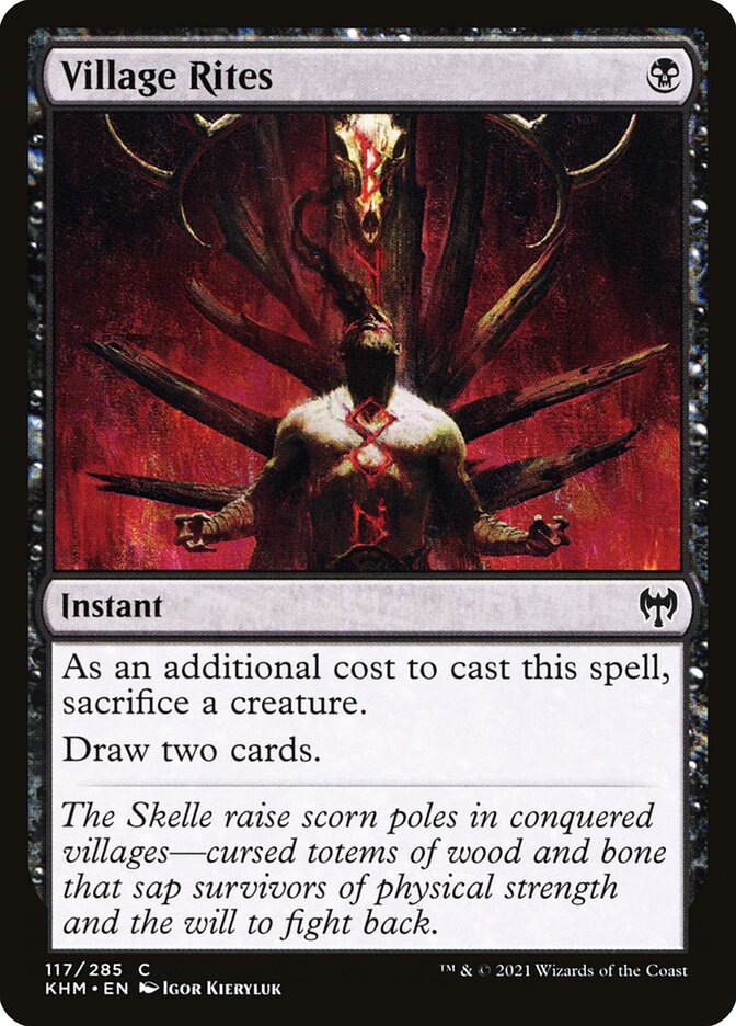 Card Scan of Village Rites | KHM