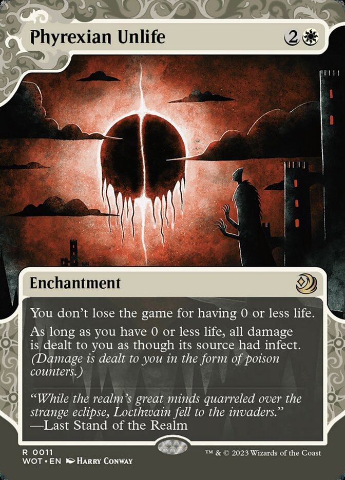 Card Scan of Phyrexian Unlife | WOT (Enchanting Tales)