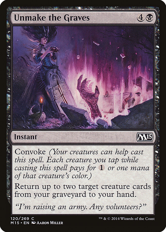 Unmake the Graves | M15