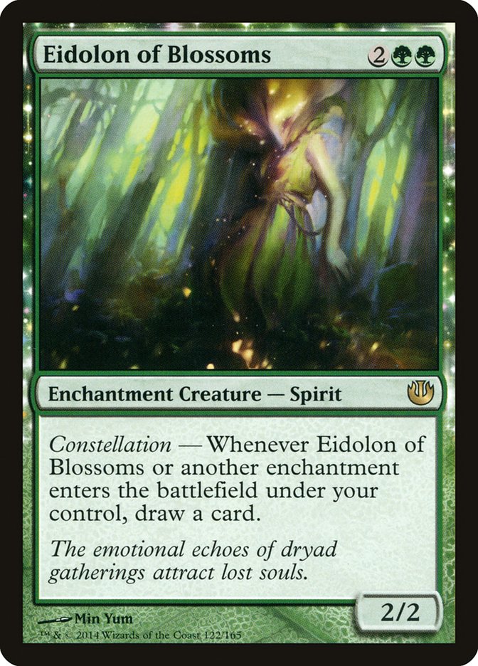 Card Scan of Eidolon of Blossoms | JOU