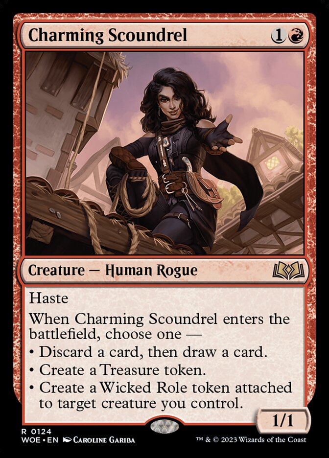 Card Scan of Charming Scoundrel | WOE