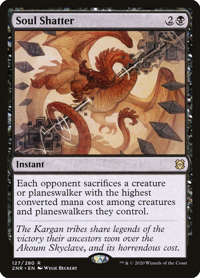Card Scan of Soul Shatter | ZNR