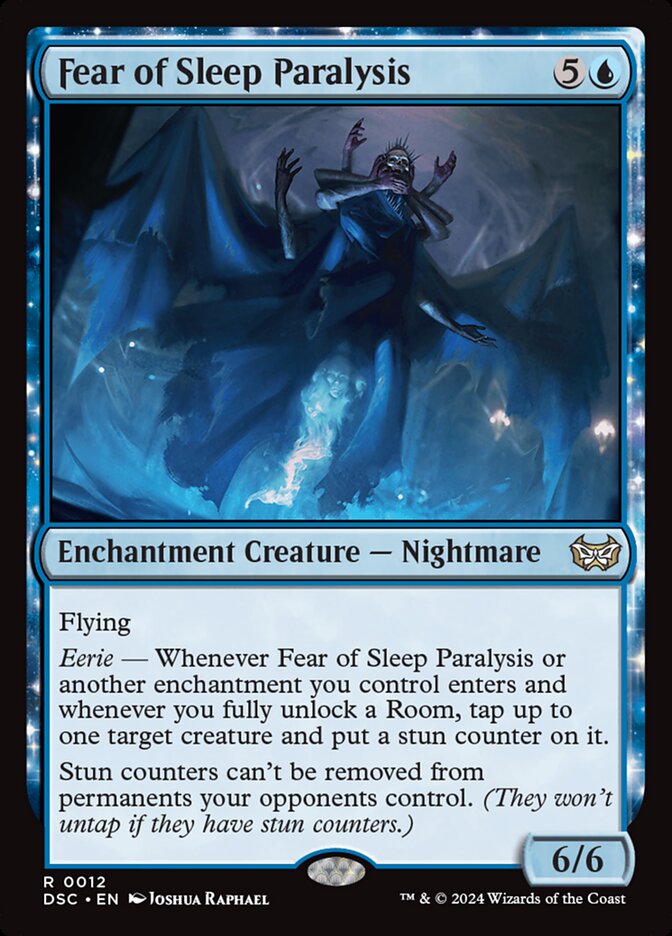 Fear of Sleep Paralysis | DSC