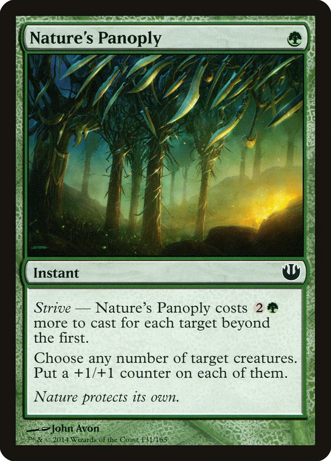 Card Scan of Nature's Panoply | JOU