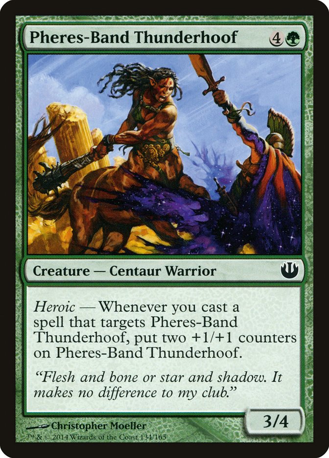 Card Scan of Pheres-Band Thunderhoof | JOU