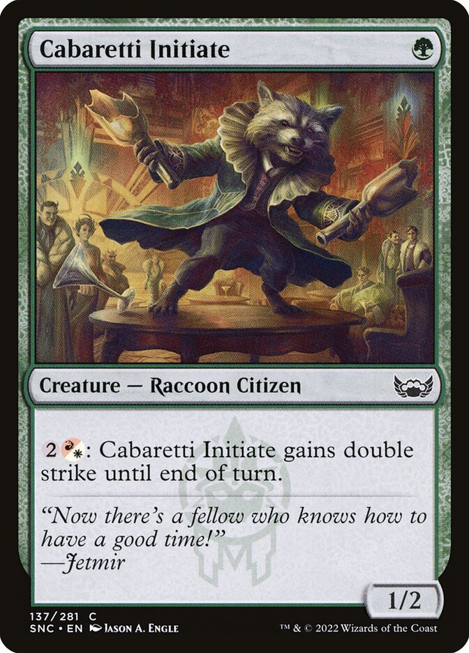 Card Scan of Cabaretti Initiate | SNC