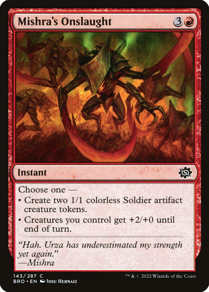 Mishra's Onslaught | BRO
