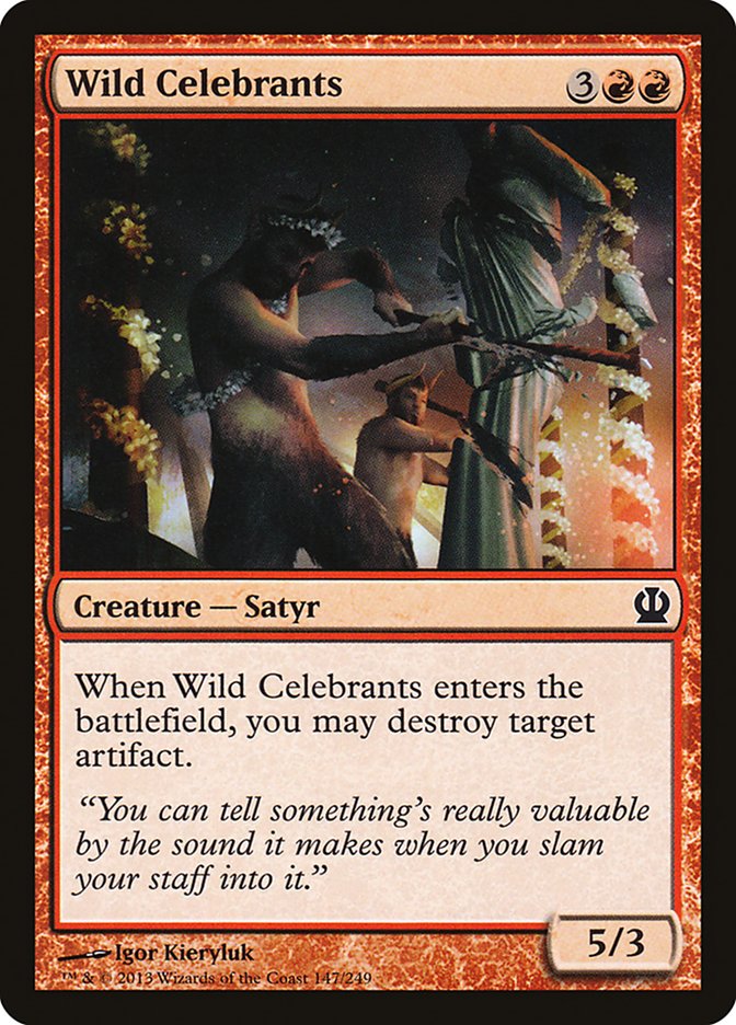 Card Scan of Wild Celebrants | THS