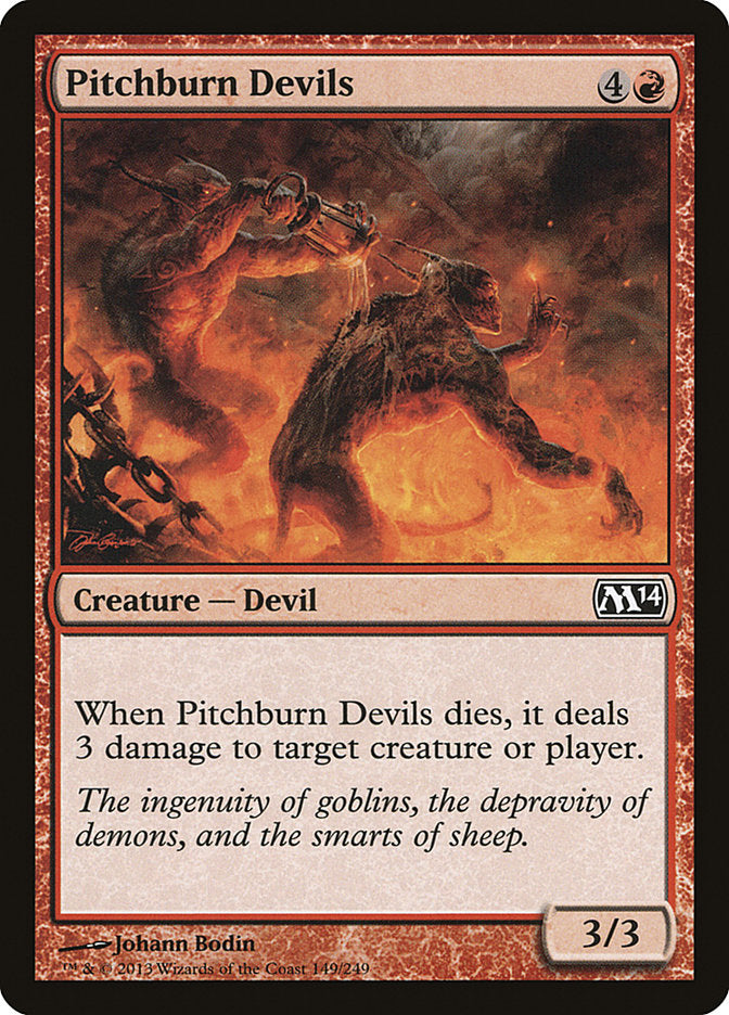 Card Scan of Pitchburn Devils | M14