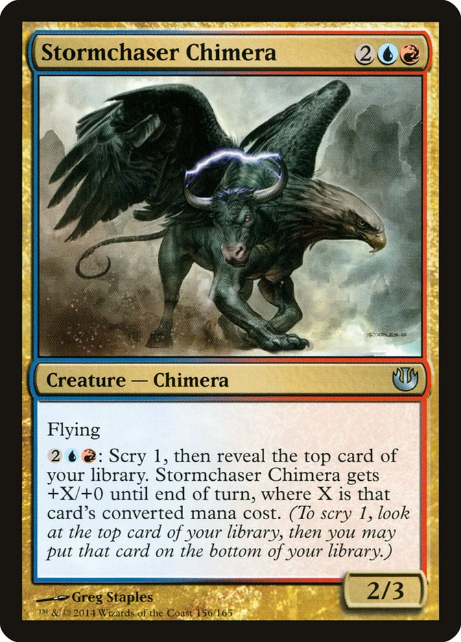 Card Scan of Stormchaser Chimera | JOU