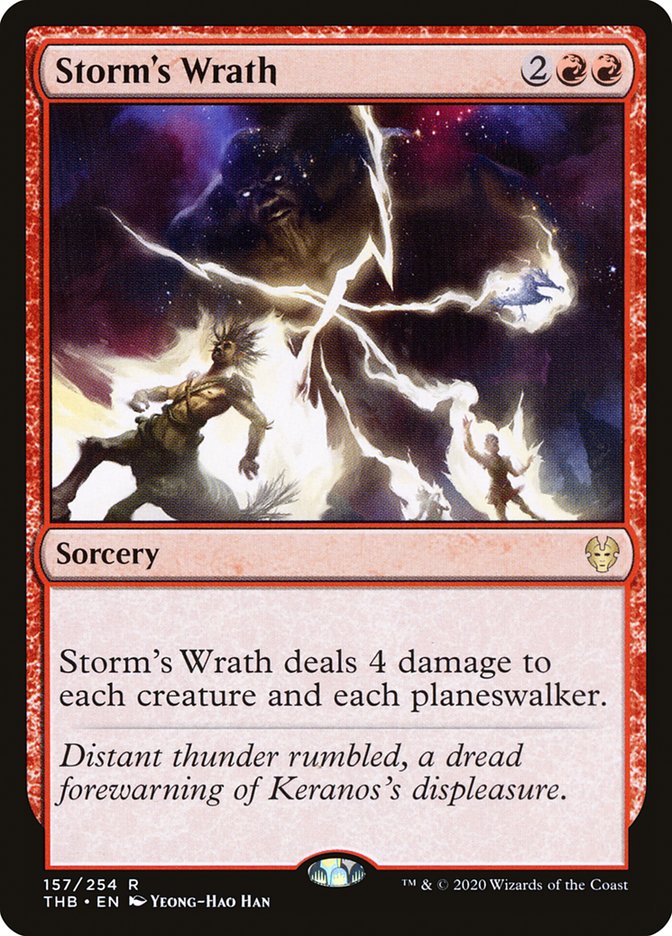 Card Scan of Storm's Wrath | THB