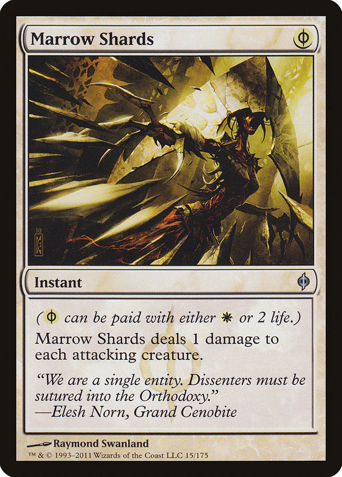 Card Scan of Marrow Shards | NPH