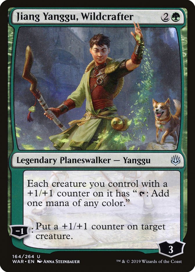 Card Scan of Jiang Yanggu, Wildcrafter | WAR