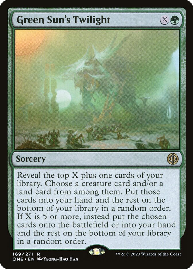 Green Sun's Twilight | ONE