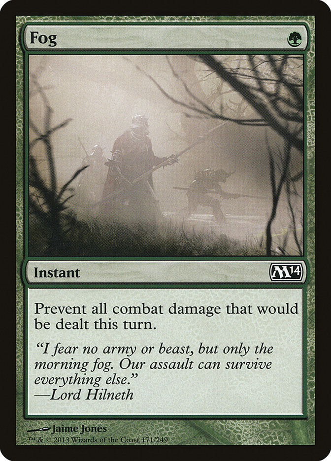 Card Scan of Fog | M14