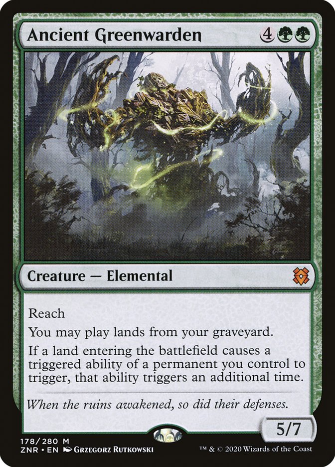 Ancient Greenwarden | ZNR