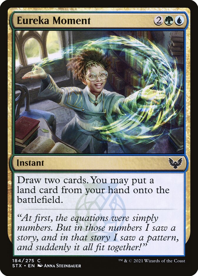 Card Scan of Eureka Moment | STX