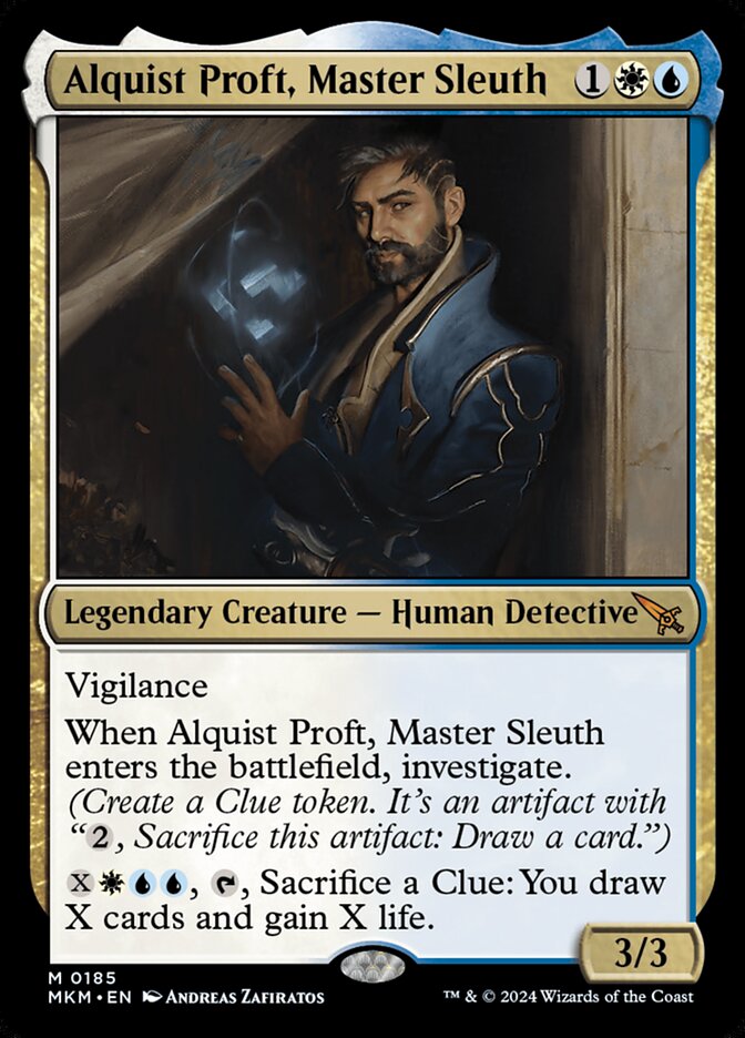 Alquist Proft, Master Sleuth | MKM