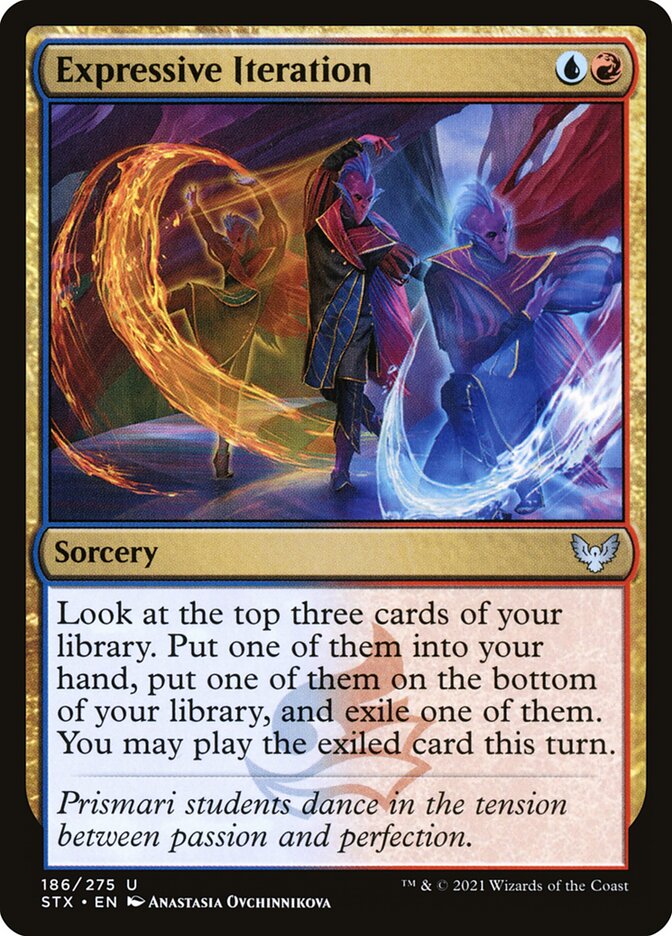 Card Scan of Expressive Iteration | STX