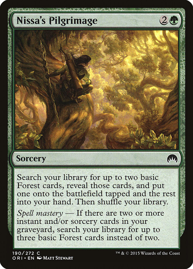 Nissa's Pilgrimage | ORI