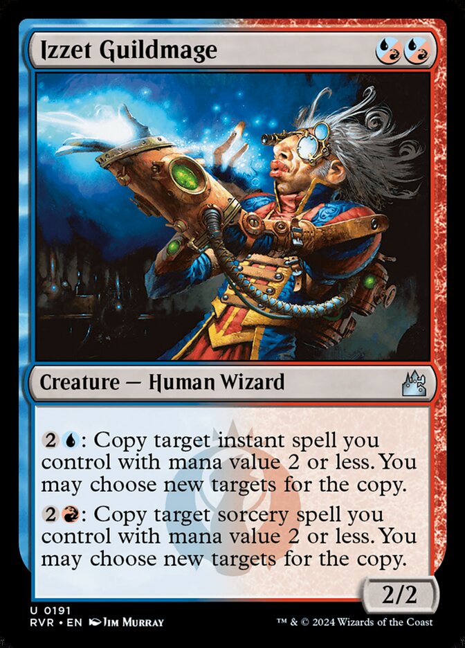Card Scan of Izzet Guildmage | RVR