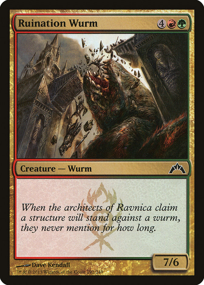 Ruination Wurm | GTC