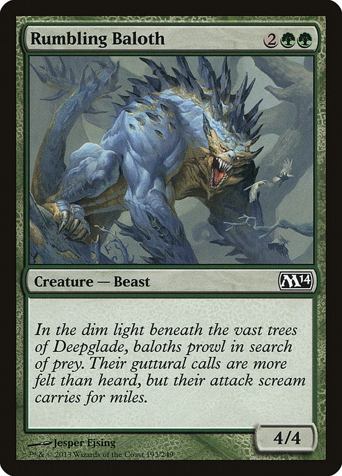 Rumbling Baloth | M14