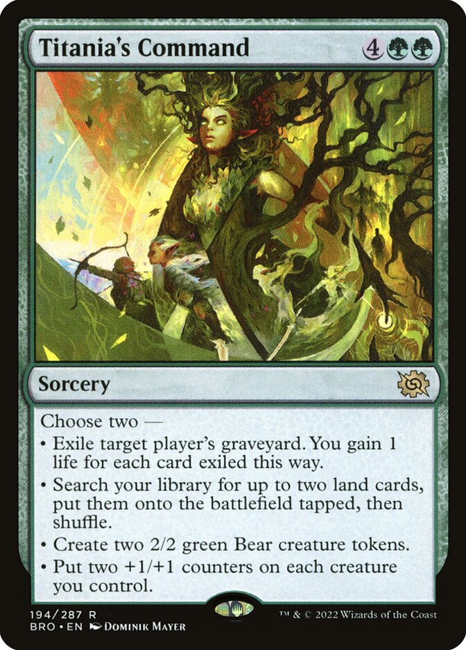 Titania's Command | BRO