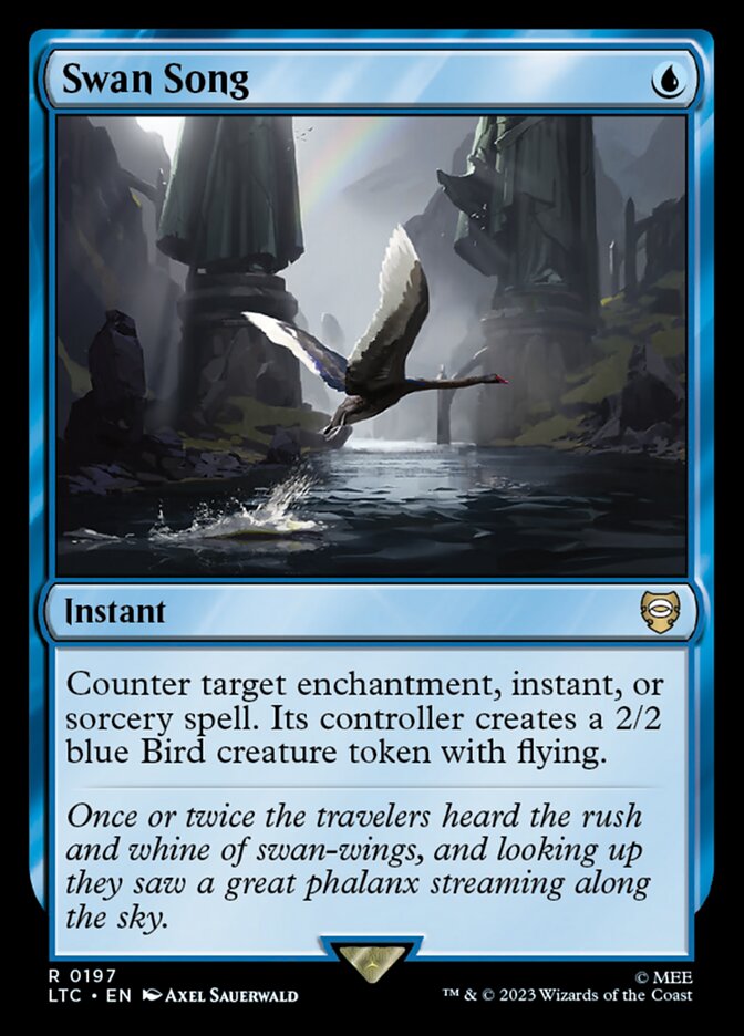 Card Scan of Swan Song | LTC