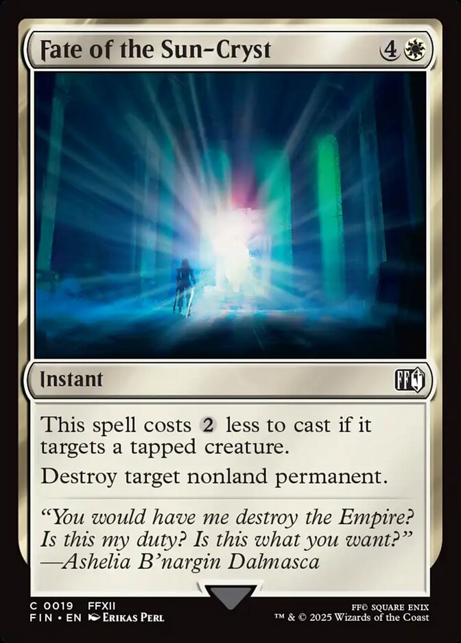 Fate of the Sun-Cryst | FIN