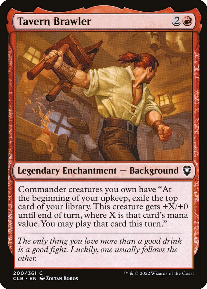 Card Scan of Tavern Brawler | CLB