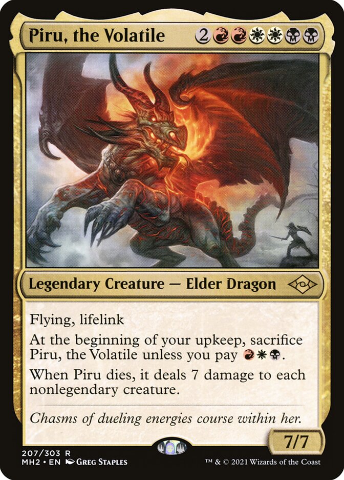 Piru, the Volatile | MH2