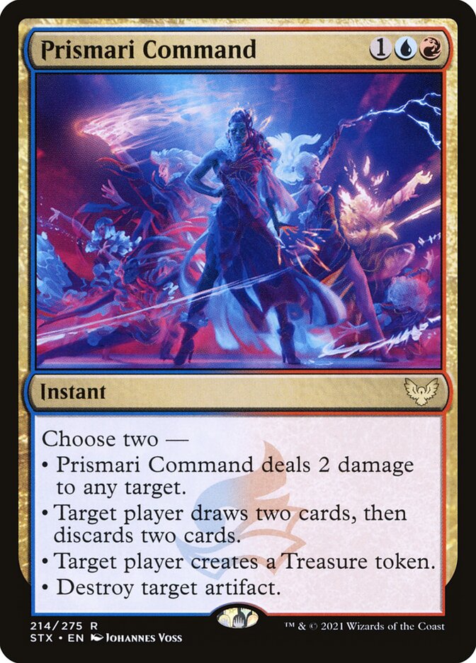 Card Scan of Prismari Command | STX