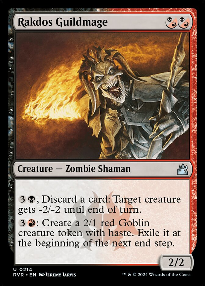 Card Scan of Rakdos Guildmage | RVR