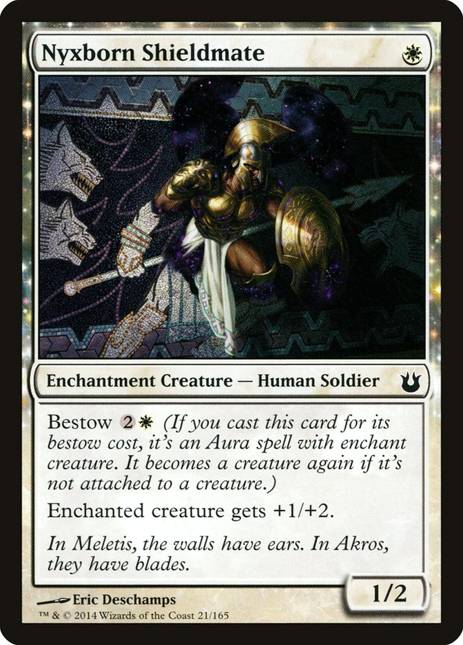 Card Scan of Nyxborn Shieldmate | BNG