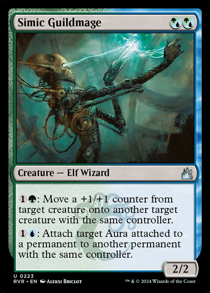 Card Scan of Simic Guildmage | RVR