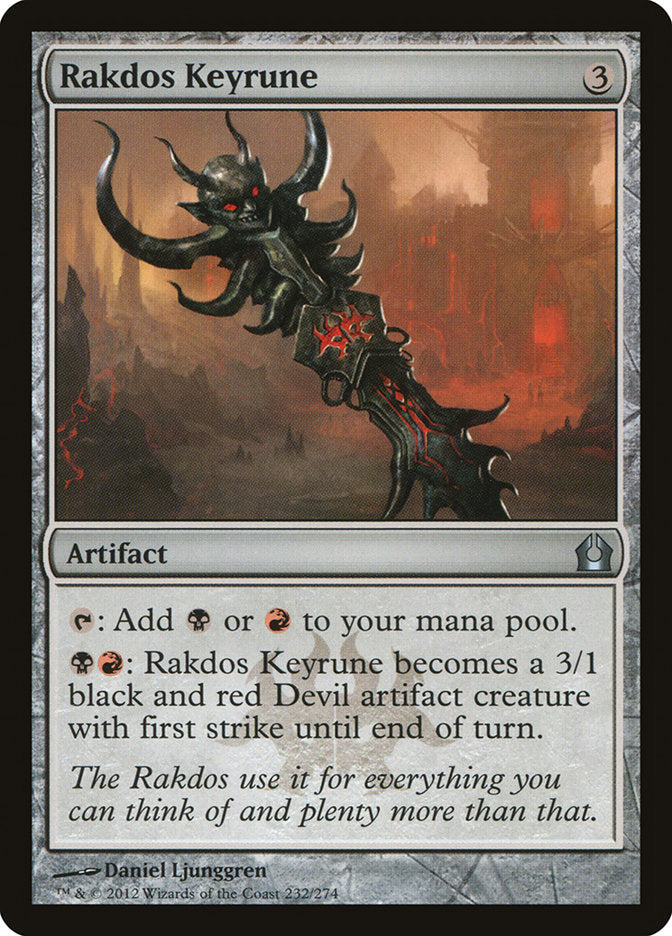 Card Scan of Rakdos Keyrune | RTR