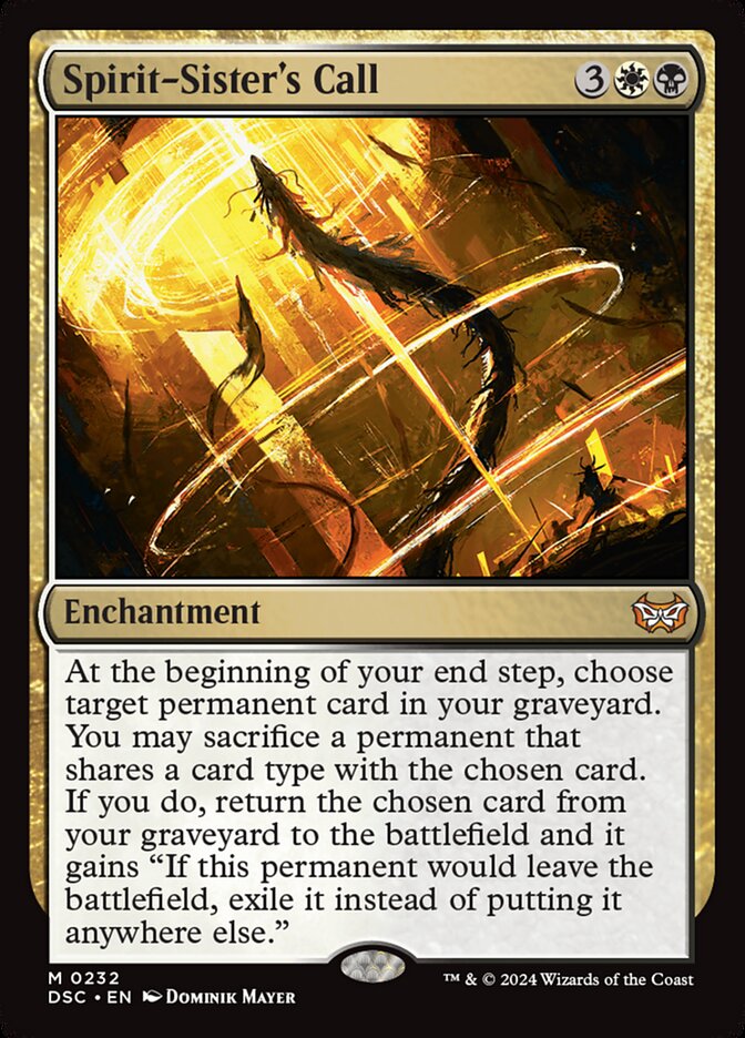 Spirit-Sister's Call | DSC