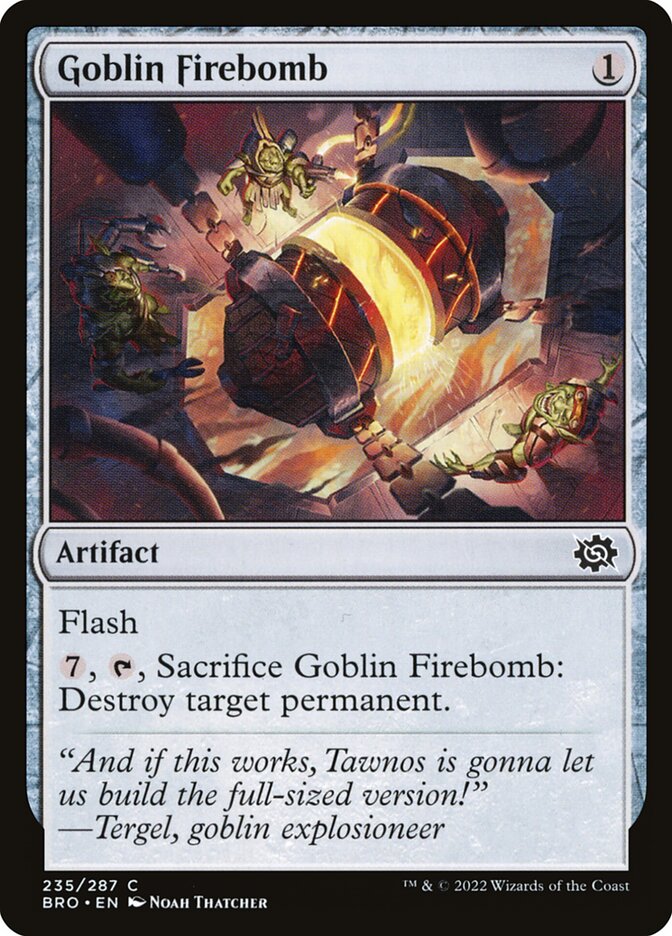 Goblin Firebomb | BRO