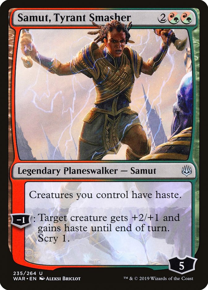 Card Scan of Samut, Tyrant Smasher | WAR