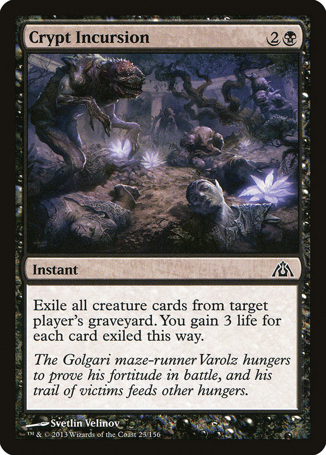 Card Scan of Crypt Incursion | DGM