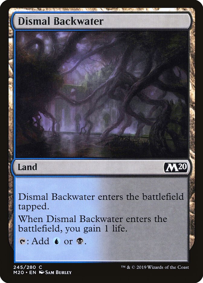 Card Scan of Dismal Backwater | M20